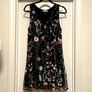 Umgee embroidered floral dress